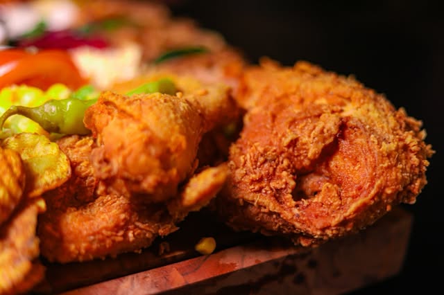 Crispy fried chicken from Albeek Göteborg